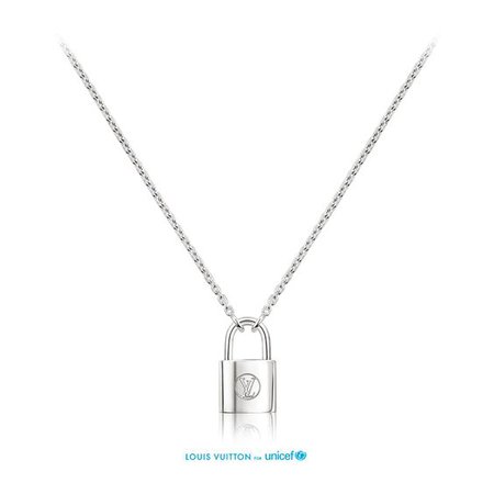 Silver Lockit pendant, sterling silver - JEWELRY & TIMEPIECES | LOUIS VUITTON