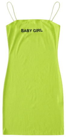 Neon Lime Dress