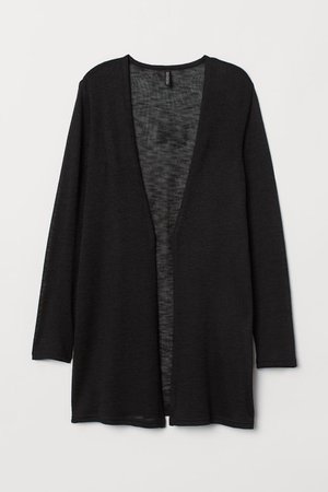 Loose-knit Cardigan - Black - Ladies | H&M US