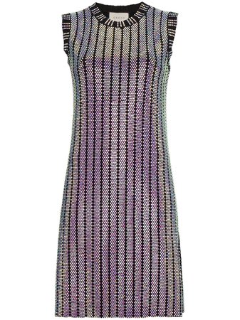 Gucci Crystal embroidered ribbed knit dress $3,980 - Shop SS18 Online - Fast Delivery, Price