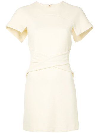 Dion Lee Concave Crepe Mini Dress Aw20 | Farfetch.Com