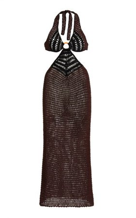 Bambu Crocheted Cotton Dress By Akoia Swim | Moda Operandi
