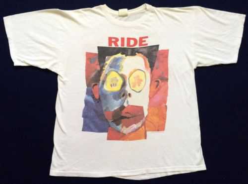 Vintage Ride 90s Tour Promo Original T Shirt | eBay