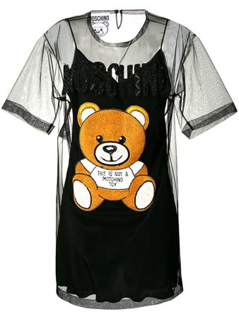 Moschino teddy bear tulle dress $1,698 - Buy SS19 Online - Fast Global Delivery, Price