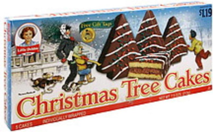 Little Debbie Christmas Tree Cakes - 5 ea, Nutrition Information | Innit