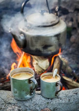 coffee camping