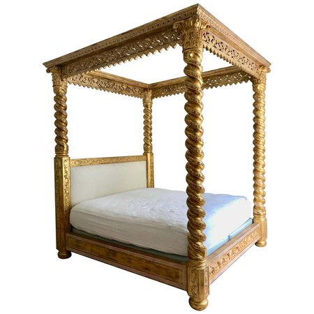 King Size Italian Bed For Sale at 1stDibs