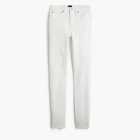 Petite 10" highest-rise skinny jean in white