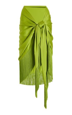 Fringe Sarong Skirt By Michael Kors Collection | Moda Operandi