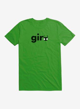 *clipped by @luci-her* Invader Zim Gir Icon Script T-Shirt