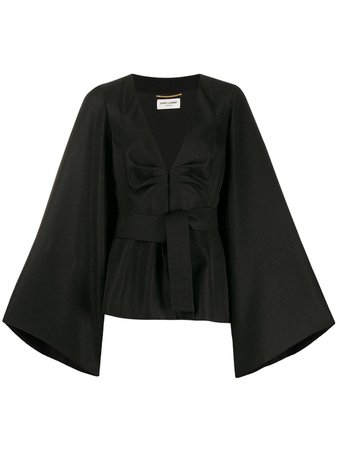 Yves Saint Laurent Pre-Owned Kimono Jacket - Farfetch