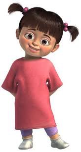pigtails boo monsters inc - Google Search
