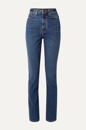 Khaite | Daria high-rise slim-leg jeans | NET-A-PORTER.COM