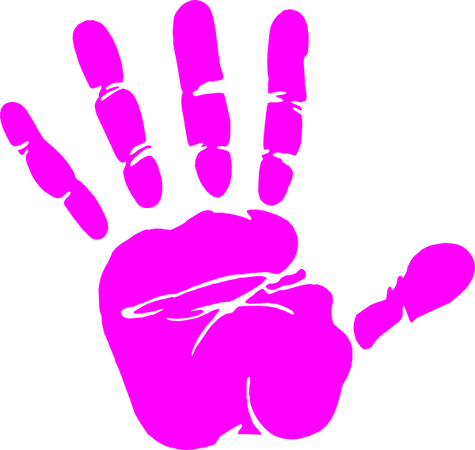 neon handprint pink 1
