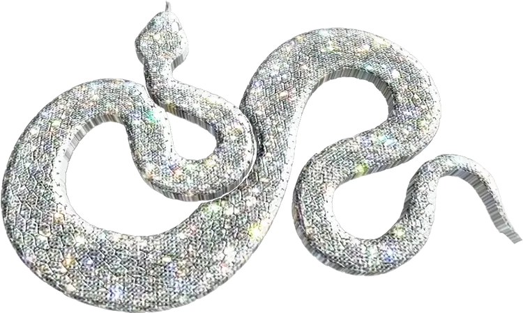 Loki's Symbol - Silver Snake