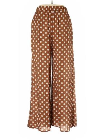 Easel Women Brown Casual Pants L | eBay