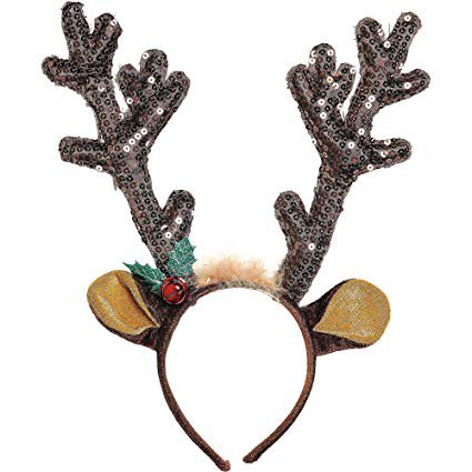 amscan Antler Headband | Christmas Accessory: Toys & Games