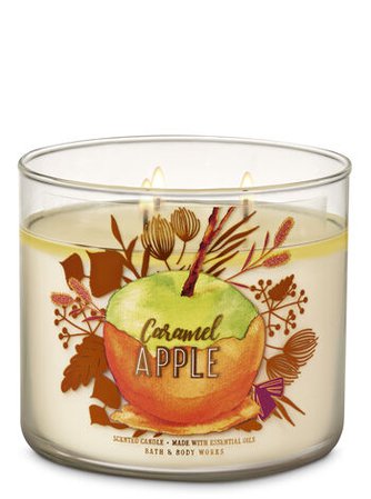 Caramel Apple 3-Wick Candle | Bath & Body Works