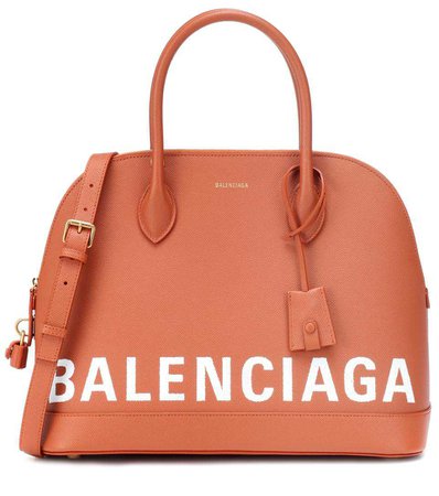 Balenciaga - Ville M leather tote | mytheresa.com