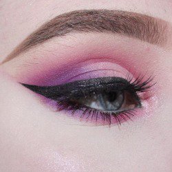 Pink & Purple Eye Makeup