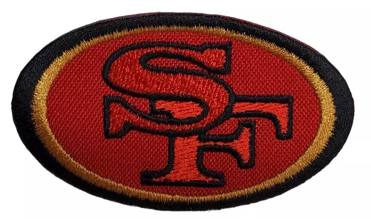 San Francisco 49ers 49'ers NFL Super Bowl NFL Football Embroidered Iron On Patch | eBay