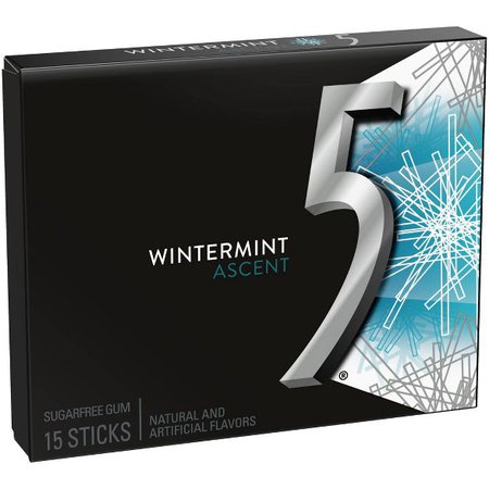 Wrigley's 5 Wintermint Ascent Sugarfree Gum - 15ct : Target
