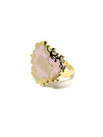 Star Glazed Delight's Brand Whore ring in Pink