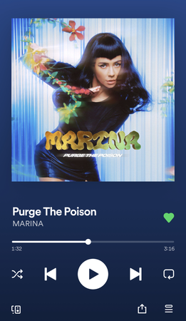 purge the poison - MARINA