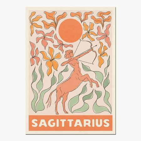 Sagittarius Print - Etsy