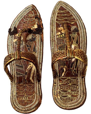 Egyptian Pharaoh Tutankhamun’s 3,300 Year Old Sandals ~ Vintage Everyday