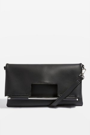 Black Metal Handle Clutch Bag - Bags & Purses - Bags & Accessories - Topshop