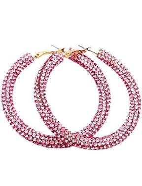 pink glitter earrings - Google Search