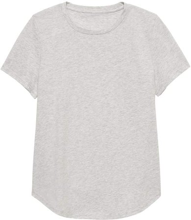 Petite SUPIMA Cotton Crew-Neck T-Shirt