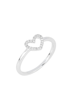 Carrière Diamond Open Heart Ring (Nordstrom Exclusive) | Nordstrom
