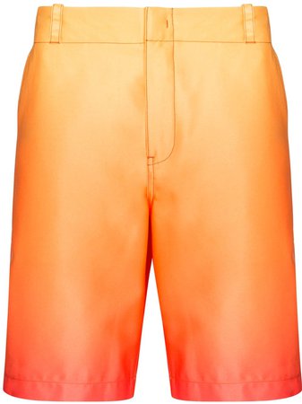 Shop orange Sies Marjan Sterling Degrade bermuda shorts with Express Delivery - Farfetch