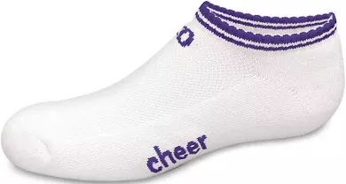 cheer socks purple - Google Search