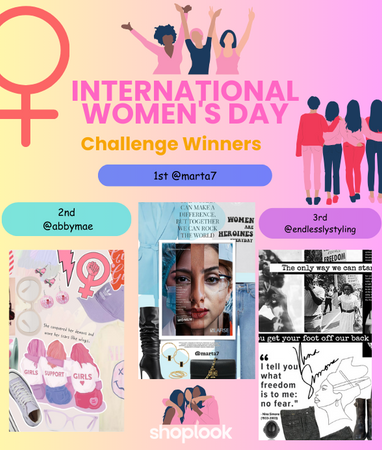 International Women's Day winners