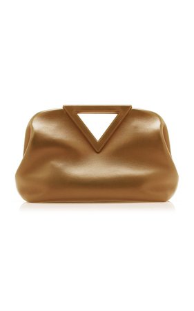 The Triangle Leather Bag By Bottega Veneta | Moda Operandi