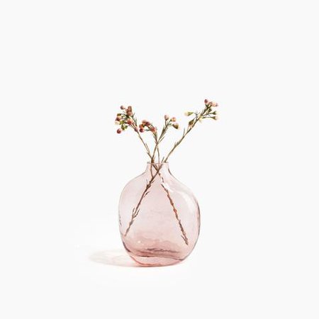 Sabi Glass Vase in Round – Poketo