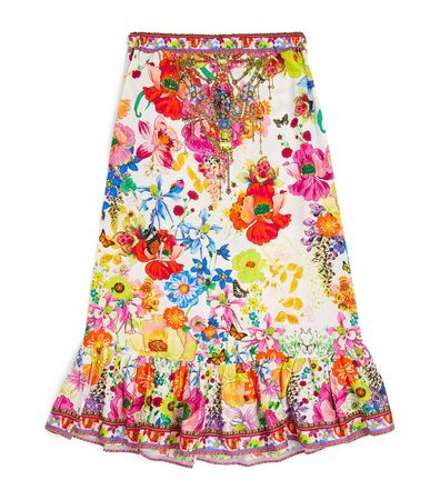 Camilla Kids Floral Skirt (12-14 Years) | Harrods US