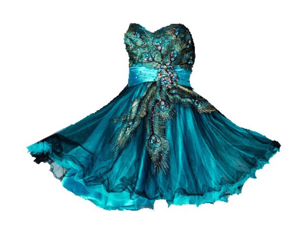 Peacock Dress