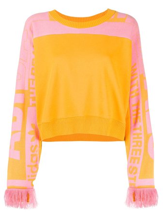 Adidas Cropped Round Neck Sweater - Farfetch