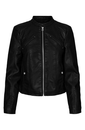 VERO MODA Favodona Faux Leather Jacket | Nordstrom