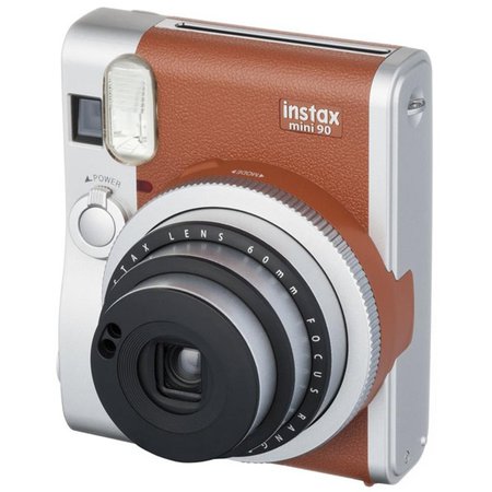 Купить Фотоаппарат моментальной печати Fujifilm Instax Mini 90 Brown в каталоге интернет магазина М.Видео по выгодной цене с доставкой, отзывы, фотографии - Москва
