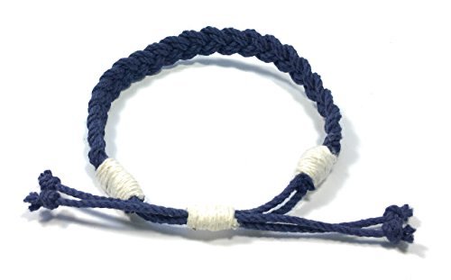 navy sailor knot bracelet