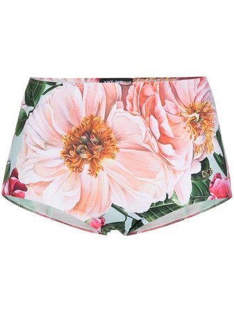 Shop pink & green Dolce & Gabbana high-waisted bikini bottoms with Express Delivery - Farfetch