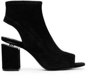 Lena Cutout Stretch-suede Ankle Boots