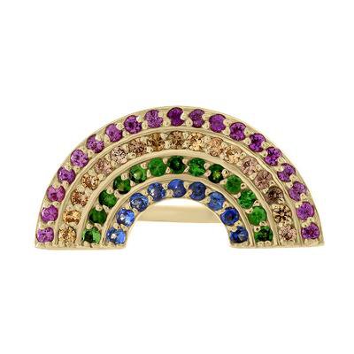 Rainbow Arc Ring – Stephanie Gottlieb