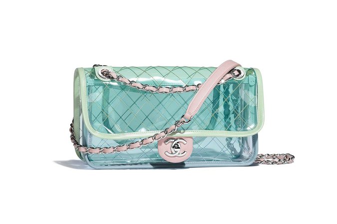 Chanel see-through bag