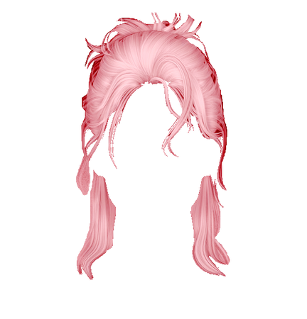 Hezeh Hair No. 16 | Sims Alpha CC Pastel Pink (Dei5 edit)